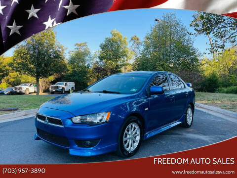 2012 Mitsubishi Lancer for sale at Freedom Auto Sales in Chantilly VA