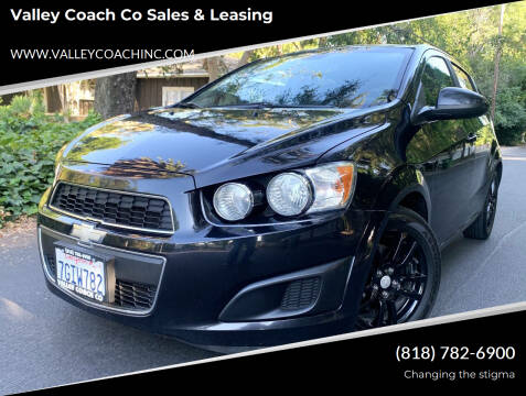 2014 Chevrolet Sonic for sale at Valley Coach Co Sales & Leasing in Van Nuys CA