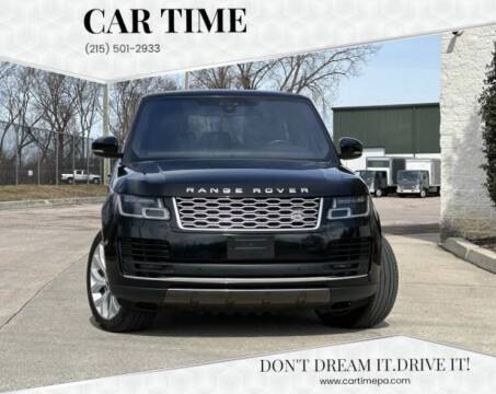 2016 Land Rover Range Rover for sale at Car Time in Philadelphia PA