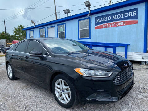 2016 Ford Fusion for sale at Mario Motors in South Houston TX