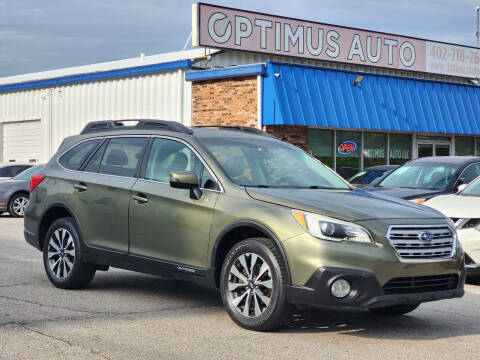 2015 Subaru Outback for sale at Optimus Auto in Omaha NE