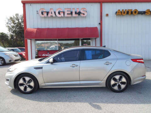 2012 Kia Optima Hybrid for sale at Gagel's Auto Sales in Gibsonton FL