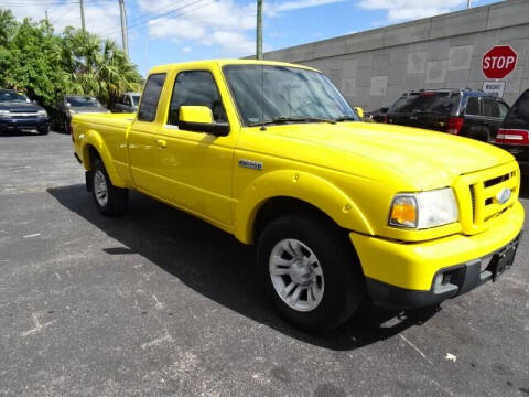 2007 Ford Ranger for sale at DONNY MILLS AUTO SALES in Largo FL