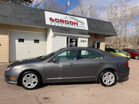 2010 Ford Fusion for sale at Gordon Auto Sales LLC in Sioux City IA