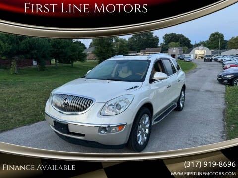 2011 Buick Enclave for sale at First Line Motors in Brownsburg IN