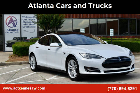 2013 Tesla Model S for sale at Atlanta Cars and Trucks in Kennesaw GA