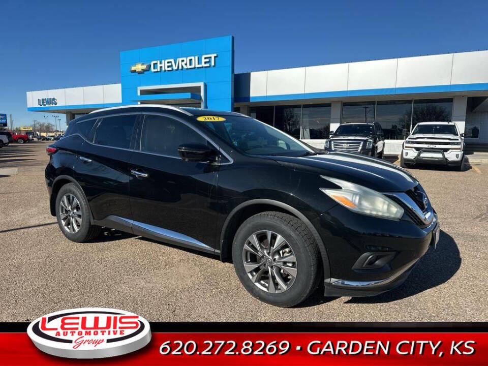 2017 Nissan Murano for sale at Lewis Chevrolet of Garden City in Garden City, KS