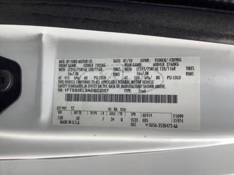 2010 Ford E-Series E-350 SD