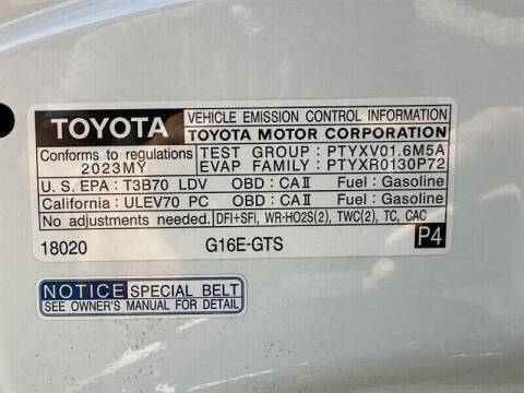 2023 Toyota GR Corolla Core