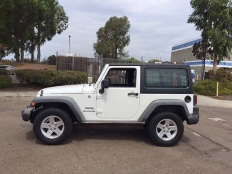2012 Jeep Wrangler for sale at Online Auto Group Inc in San Diego CA