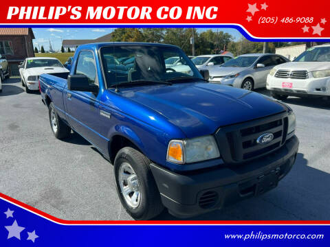 2011 Ford Ranger for sale at PHILIP'S MOTOR CO INC in Haleyville AL