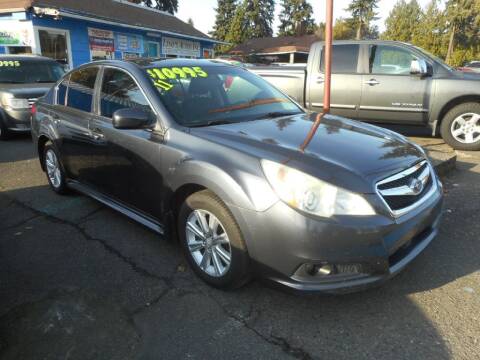 2011 Subaru Legacy for sale at Lino's Autos Inc in Vancouver WA