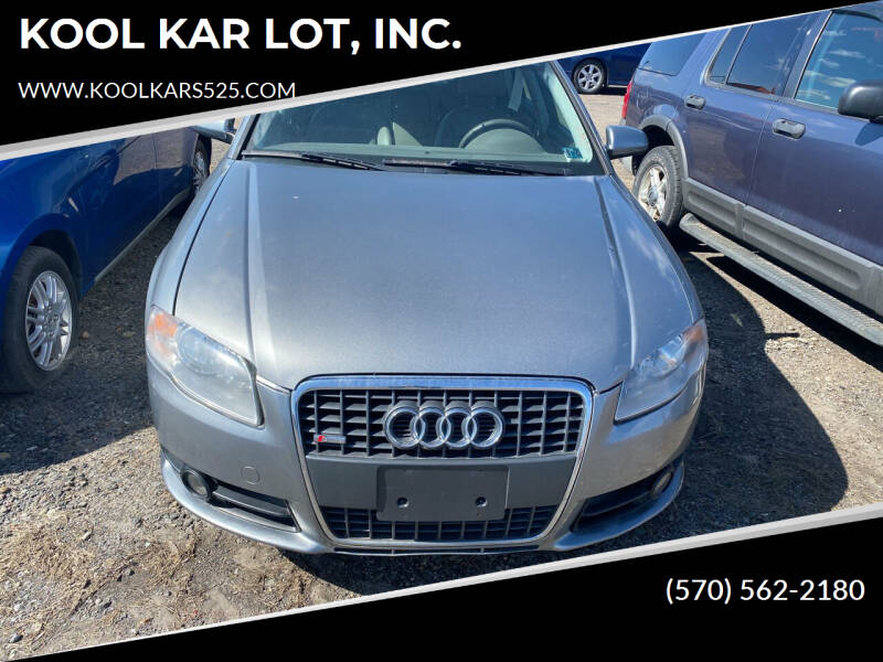 2008 Audi A4 for sale at KOOL KAR LOT, INC. in Taylor PA