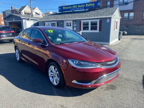 2017 Chrysler 200 for sale at Sharon Hill Auto Sales LLC in Sharon Hill PA