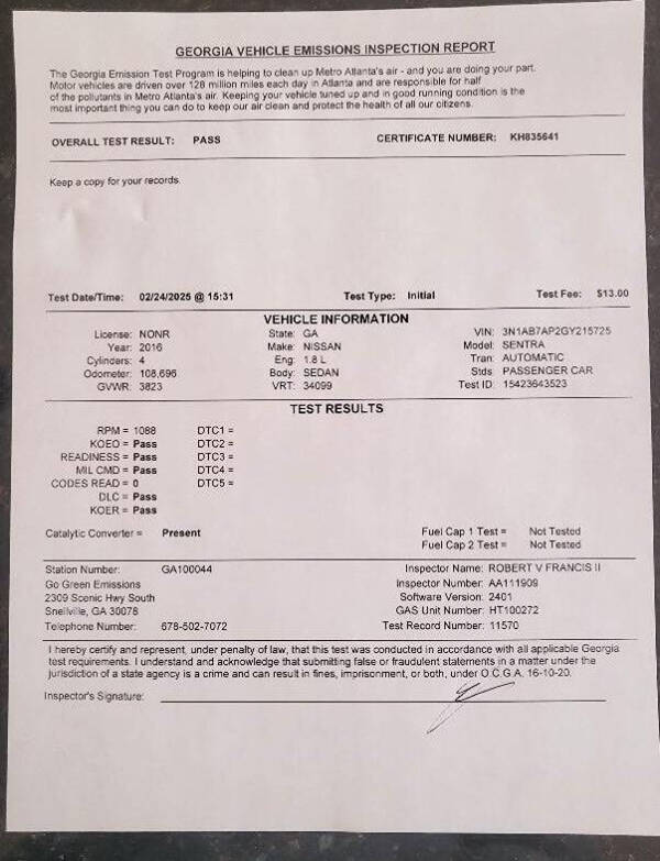 2016 Nissan Sentra SV