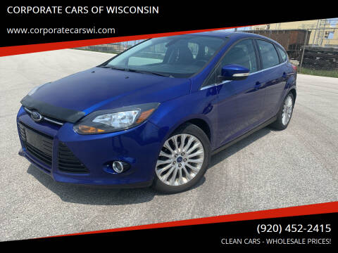 2012 Ford Focus for sale at CORPORATE CARS OF WISCONSIN - DAVES AUTO SALES OF SHEBOYGAN in Sheboygan WI