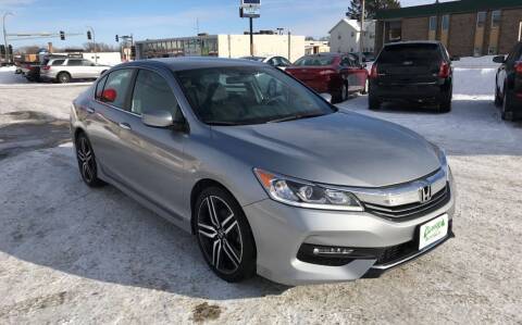 2016 Honda Accord for sale at Carney Auto Sales in Austin MN