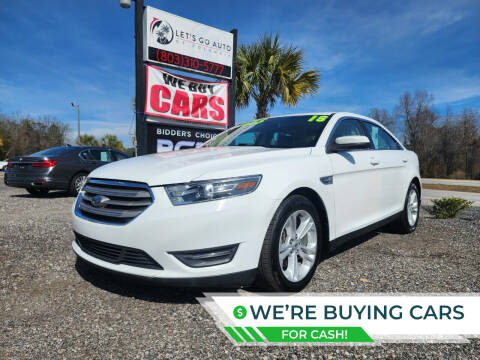 2018 Ford Taurus for sale at Let's Go Auto Of Columbia in West Columbia SC