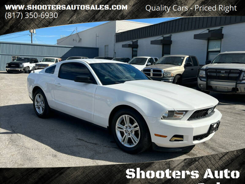2012 Ford Mustang for sale at Shooters Auto Sales in Fort Worth TX