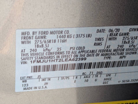 2020 Ford Expedition XLT