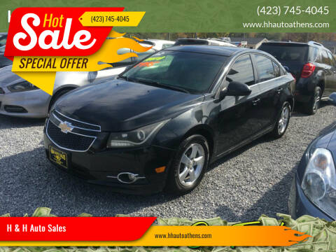 2012 Chevrolet Cruze for sale at H & H Auto Sales in Athens TN
