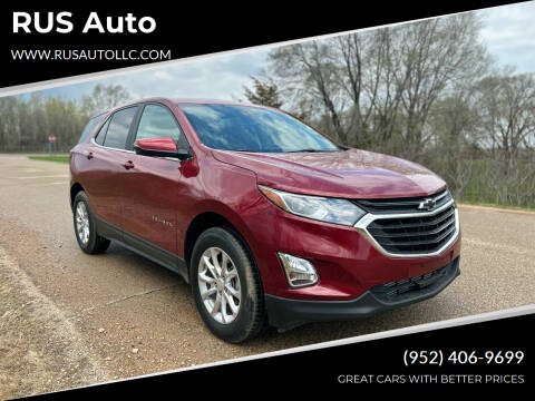 2021 Chevrolet Equinox for sale at RUS Auto in Shakopee MN