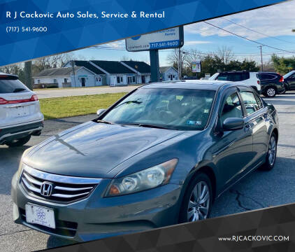 2012 Honda Accord for sale at R J Cackovic Auto Sales, Service & Rental in Harrisburg PA