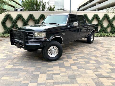1997 Ford F-250 for sale at ROGERS MOTORCARS in Houston TX