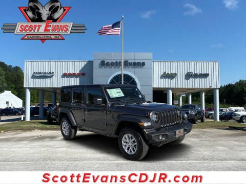 2023 Jeep Wrangler Unlimited for sale at SCOTT EVANS CHRYSLER DODGE in Carrollton GA