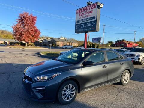 2019 Kia Forte for sale at Unlimited Auto Group in West Chester OH
