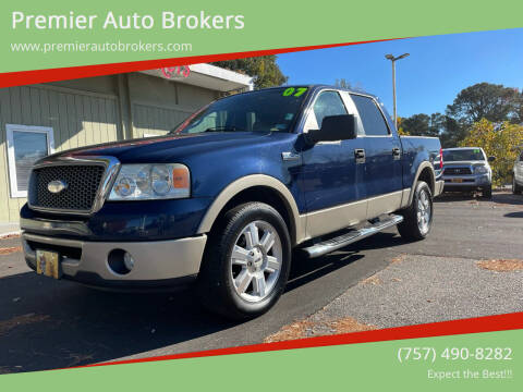 2007 Ford F-150 for sale at Premier Auto Brokers in Virginia Beach VA