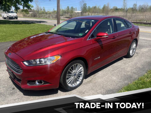 2013 Ford Fusion Hybrid for sale at SIMPSON MOTORS in Youngstown OH