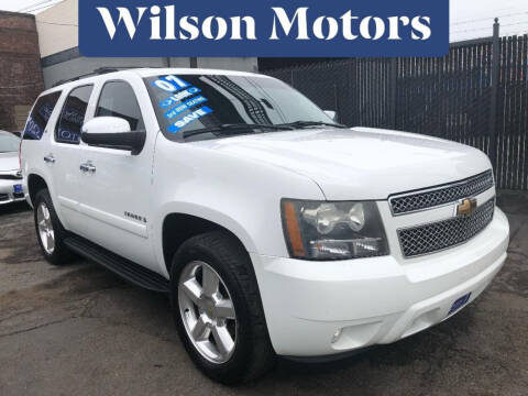 2007 Chevrolet Tahoe for sale at WILSON MOTORS in Stockton CA