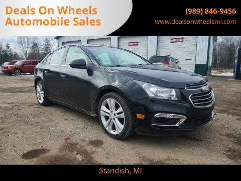 2016 Chevrolet Cruze Limited for sale at Deals On Wheels Automobile Sales in Standish MI