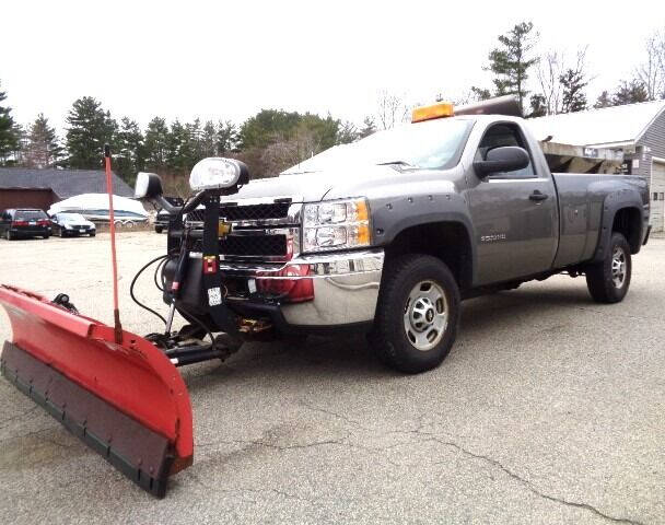Gray 2013 Chevrolet Silverado 2500HD Work Truck 4x4 Work Truck 2dr Regular Cab LB 2