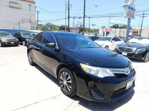 2012 Toyota Camry for sale at AMD AUTO in San Antonio TX