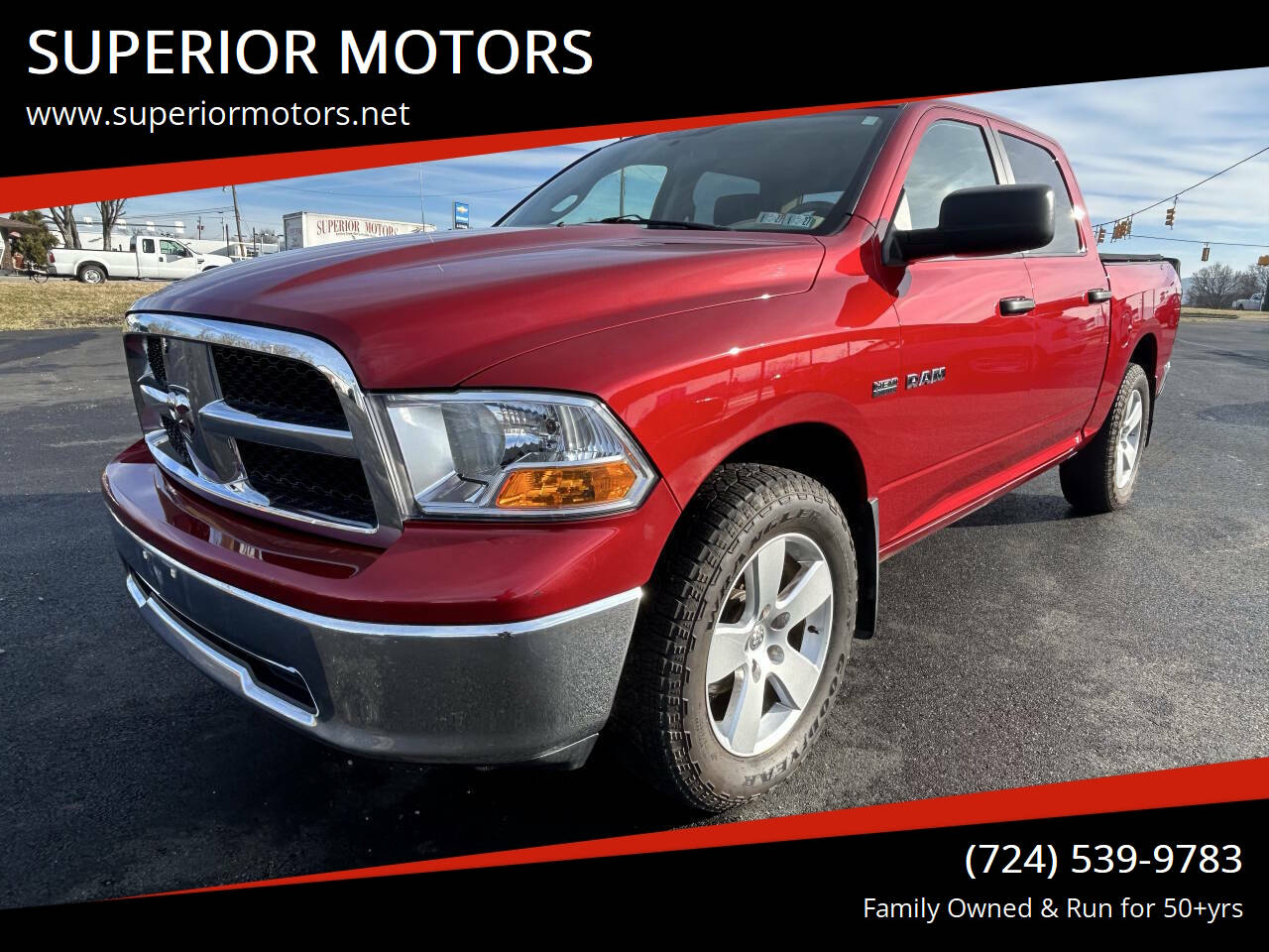 2009 Dodge RAM 1500 SLT Crew Cab 4WD