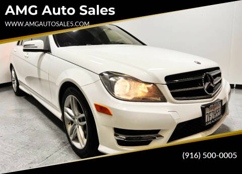 2014 Mercedes-Benz C-Class for sale at AMG Auto Sales in Rancho Cordova CA