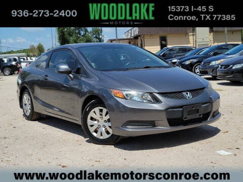 2012 Honda Civic for sale at WOODLAKE MOTORS in Conroe TX