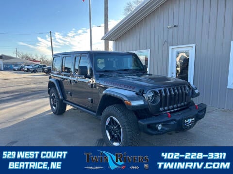 2021 Jeep Wrangler Unlimited for sale at TWIN RIVERS CHRYSLER JEEP DODGE RAM in Beatrice NE