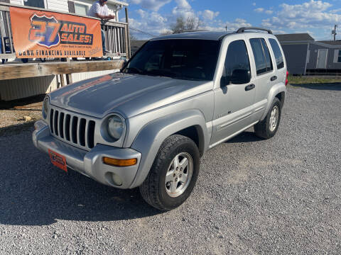 2003 Jeep Liberty for sale at 27 Auto Sales LLC in Somerset KY
