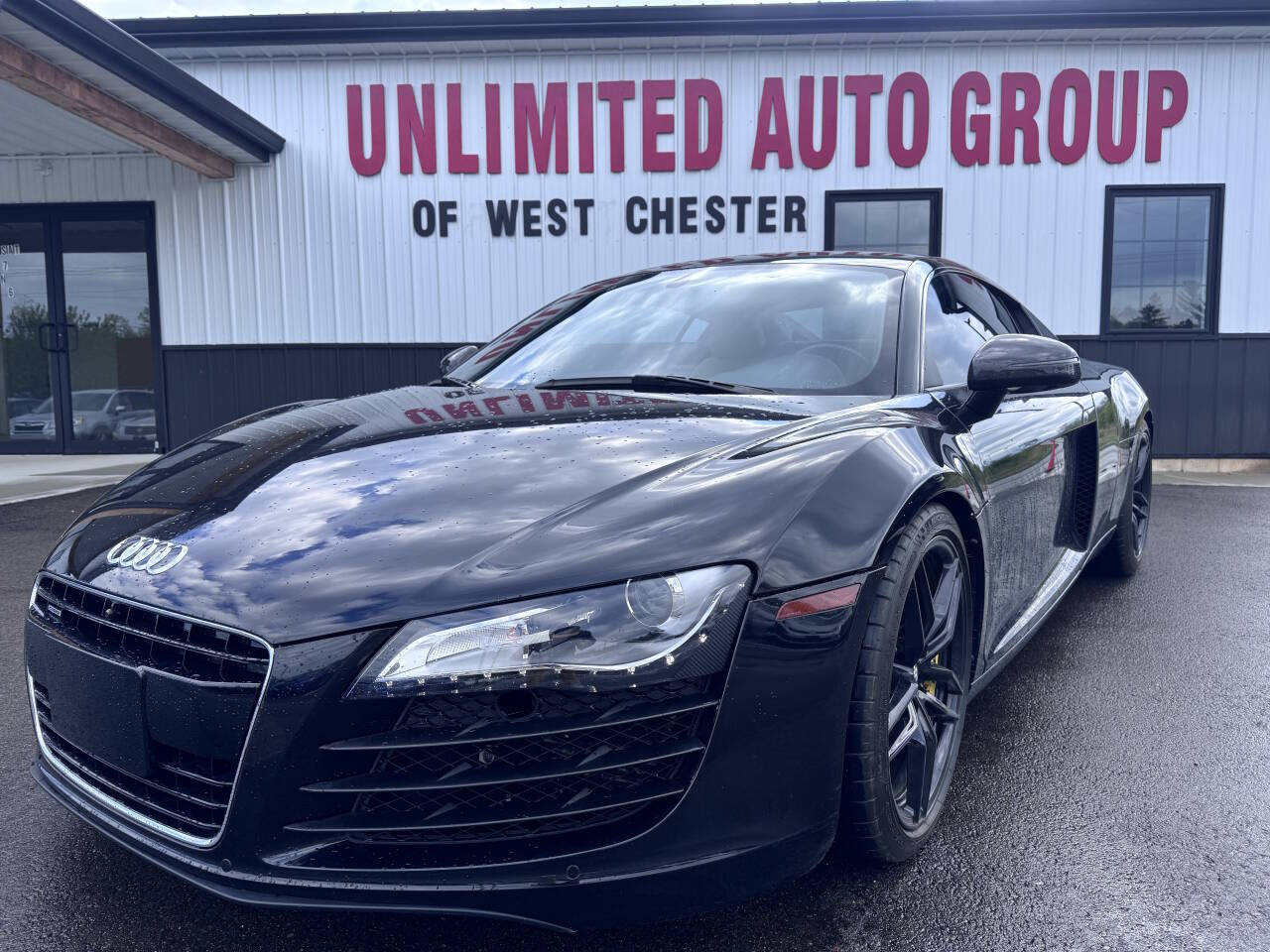 Black 2009 Audi R8 quattro AWD quattro 2dr Coupe 6A 1