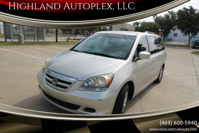 2006 Honda Odyssey for sale at Highland Autoplex, LLC in Dallas TX