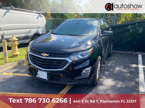 2020 Chevrolet Equinox for sale at AUTOSHOW SALES & SERVICE in Plantation FL