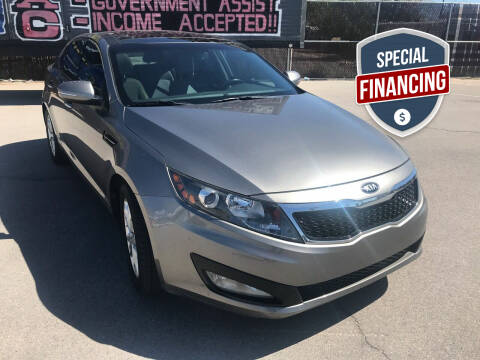 2013 Kia Optima for sale at ROCK STAR TRUCK & AUTO LLC in Las Vegas NV