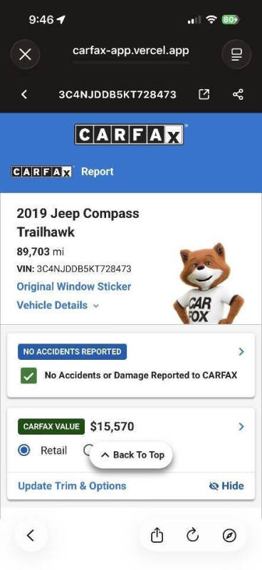 2019 Jeep Compass Trailhawk