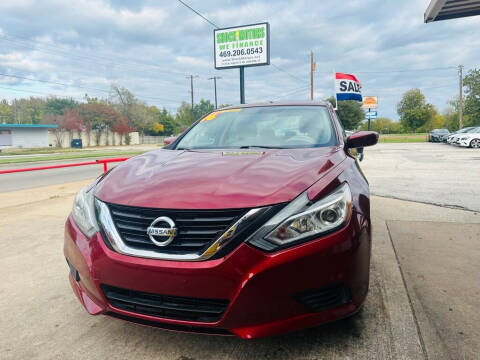 2016 Nissan Altima for sale at Shock Motors in Garland TX