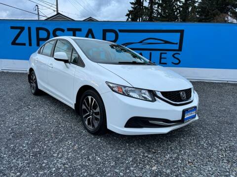 2013 Honda Civic for sale at Zipstar Auto Sales in Lynnwood WA