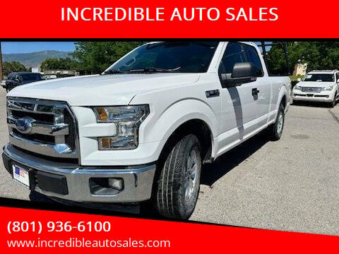 2017 Ford F-150 for sale at INCREDIBLE AUTO SALES in Bountiful UT