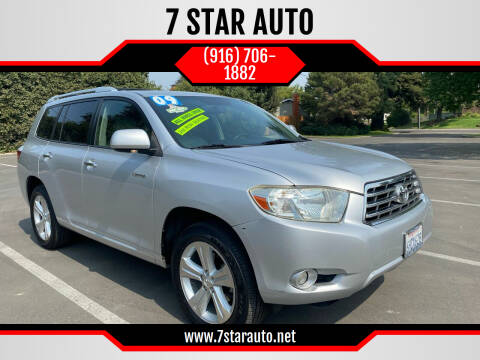 2009 Toyota Highlander for sale at 7 STAR AUTO in Sacramento CA